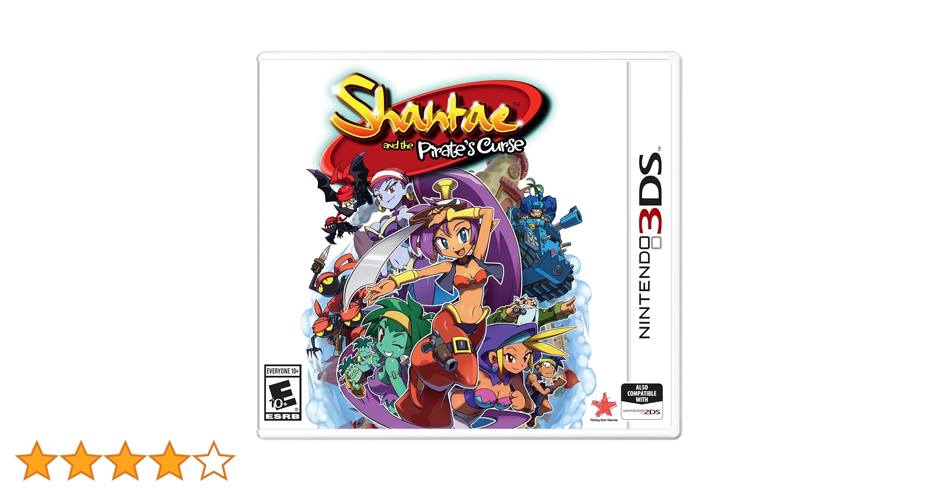 Shantae and the Pirate's Curse (3DS)　北米版 3DS Shantae and The Pirate's Curse - Nintendo 3DS: Nintendo